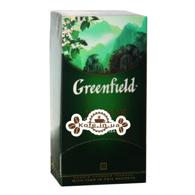 Чай Greenfield Jasmine Dream Зеленый с Жасмином 25 х 2 г (4823096801162)