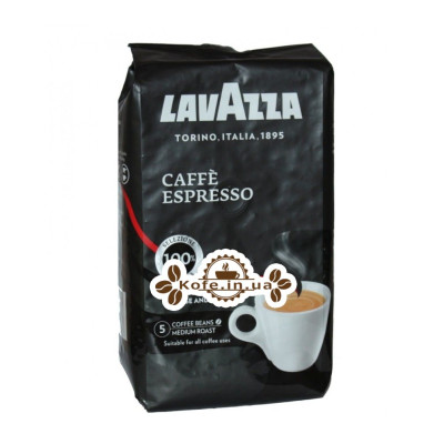 Кофе Lavazza Caffe Espresso зерновой 500 г (8000070018754)