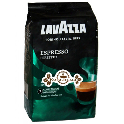 Кофе Lavazza Espresso Perfetto зерновой 1 кг (8000070027350)