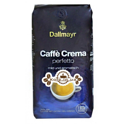 Кофе Dallmayr Caffe Crema Perfetto зерновой 1 кг (4008167040101)