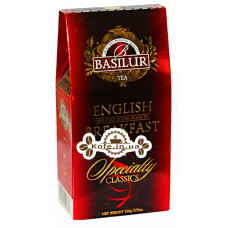 Чай BASILUR English Breakfast Английский Завтрак - Избранная Классика 100 г к/п (4792252920675)