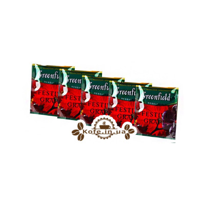 Чай Greenfield Festive Grape Виноград 100 х 2 г эконом. упаковка
