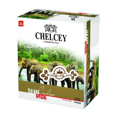 Чай CHELCEY Ceylon Special Цейлонский Особый 100 х 2 г