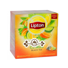 Чай Lipton Citrus Цитрусовий 20 х 1,8 г (4823084201158)