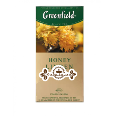 Чай Greenfield Honey Linden Мед Липа 25 х 1,5 г (4823096802367)
