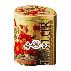 Чай BASILUR Raspberry Rosehip Малина Шиповник - Волшебные Фрукты 100 г ж/б (4792252100626)