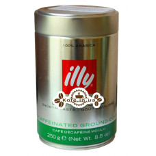 Кофе illy Espresso без кофеина молотый 250 г ж/б (8003753900490)
