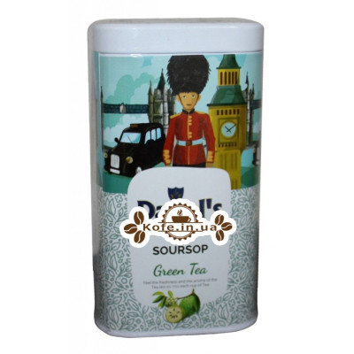 Чай Daniel's Soursop Green Tea 100 г ж / б (4796017690582)