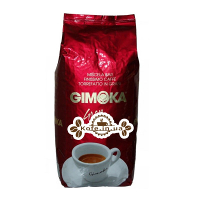 Кофе GIMOKA Gran Bar зерновой 1 кг (8003012000039)
