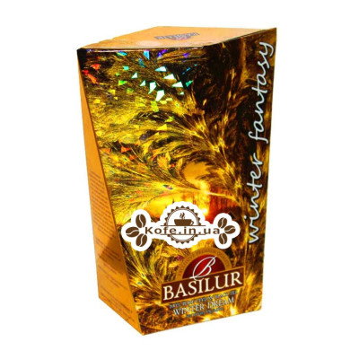 Чай BASILUR Winter Dream Зимова Мрія - Зимова Фантазія 85 г к / п (4792252932777)