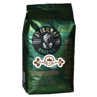 Кофе Lavazza Tierra Brazile Intense зерновой 1 кг (8000070052802)