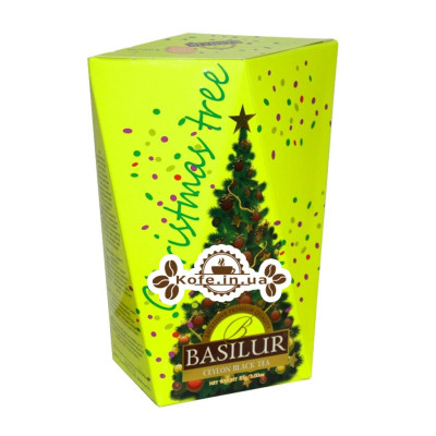 Чай BASILUR Ялинка Жовта - Різдвяна Ель 85 г к / п (4792252932708)