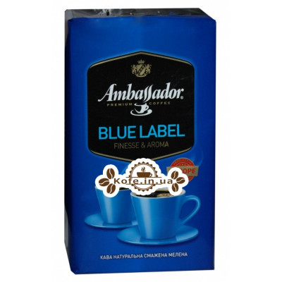 Кава Ambassador Blue Label мелена 450 г (8719325127423)