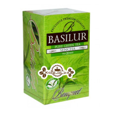 Чай BASILUR Green Tea Сенча - Букет 20 х 1,5 г (4792252002081)