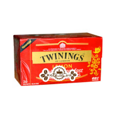 Чай TWININGS English Breakfast Lemon Англійська Сніданок з лимоном 20 х 1,5 г
