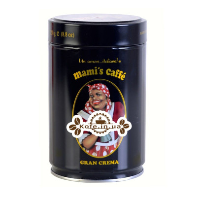 Кофе Mami's Gran Crema 250 г зерно ж\б