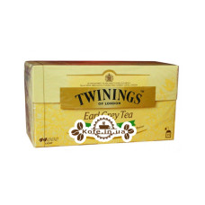 Чай TWININGS Earl Grey ORGANIC Ерл Грей Органік 25 х 2 г