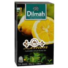Чай Dilmah Black Tea Lemon Лимон 20 x 1,5 г (9312631142129)