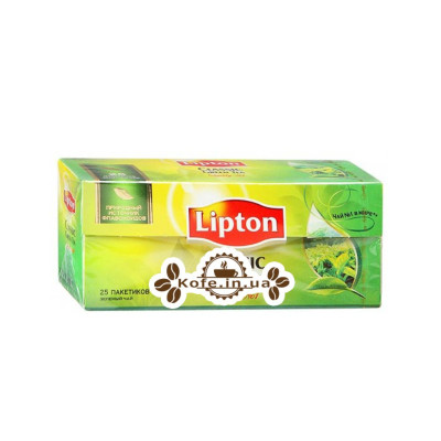 Чай Lipton Classic Green Tea Зелений 25 x 2 г (4823084200793)