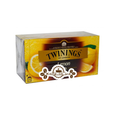 Чай TWININGS Lemon Tea Лимон 25 х 2 г (070177046088)