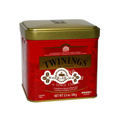 Чай TWININGS English Breakfast Tea Англійський Сніданок 500 г ж / б (070177072209)