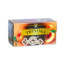 Чай TWININGS Peach Tea Персик 25 х 2 г (070177055639)