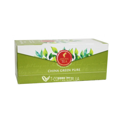 Чай Julius Meinl China Green Pure Зелений Класичний 25 х 1,75 г (9000403822804)