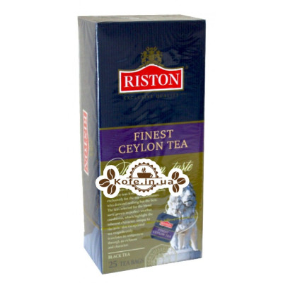 Чай Riston Finest Ceylon Tea Файнест Цейлонський 25 х 1,5 г