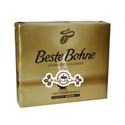 Кофе Tchibo Beste Bohne молотый 2 х 250 г (4006067009631)