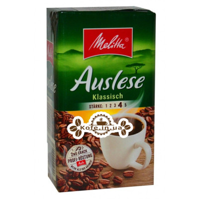 Кава Melitta Auslese Klassisch мелена 500 г (4002720002261)