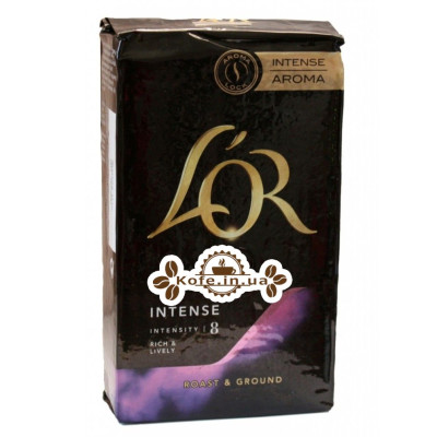 Кава L'OR Intense мелена 250 г (8711000669471)