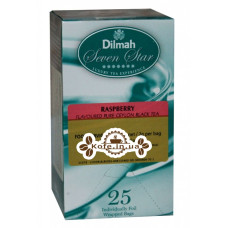 Чай Dilmah Seven Star Black Tea Raspberry Малина 25 x 2 г
