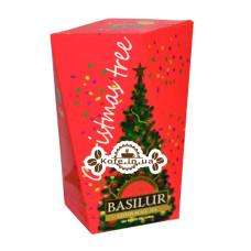 Чай BASILUR Ялинка Червона - Різдвяна Ель 85 г к / п (4792252932692)