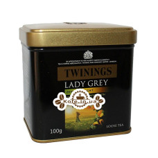 Чай TWININGS Lady Grey Леді Грей Цитрус 100 г ж / б