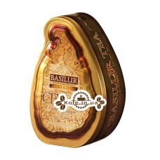 Чай BASILUR Gold Золотой - Чайный Остров 100 г ж/б (4792252100862)