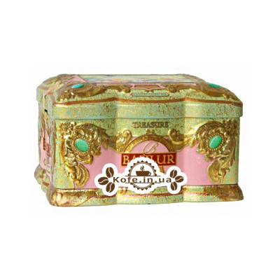 Чай BASILUR Amazonite Амазонит - Скринька 100 г ж / б (4792252919174)