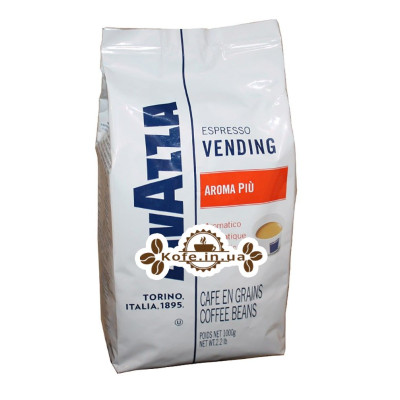 Кофе Lavazza Espresso Vending Aroma Piu зерновой 1 кг
