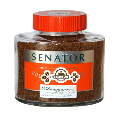Кофе SENATOR Kilimanjaro растворимый 100 г ст. б.