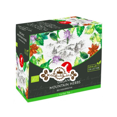 Чай Julius Meinl Bio Mountain Herbs Горные Травы 20 x 2 г (9000403832643)