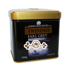 Чай TWININGS Earl Grey Ерл Грей 200 г ж / б (070177247454)