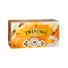 Чай TWININGS Camomile Honey Vanilla Ромашка Мед Ваніль 25 х 1,5 г (070177084110)