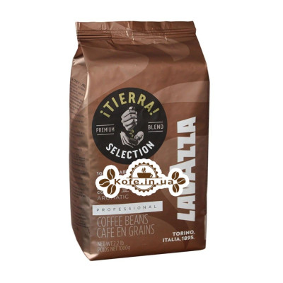 Кофе Lavazza Tierra Selection зерновой 1 кг (8000070043329)