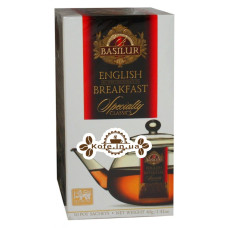 Чай BASILUR English Breakfast Английский Завтрак - Избранная Классика 10 х 4 г (4792252932326)