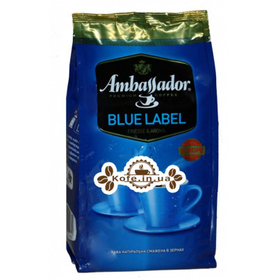 Кава Ambassador Blue Label зернова 1 кг (7612654000034)