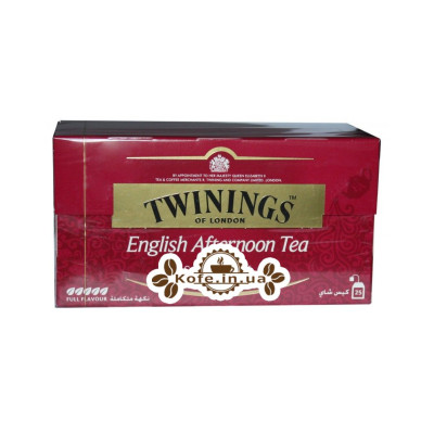 Чай TWININGS English Afternoon Tea Англійська Ланч 25 х 2 г (070177074609)