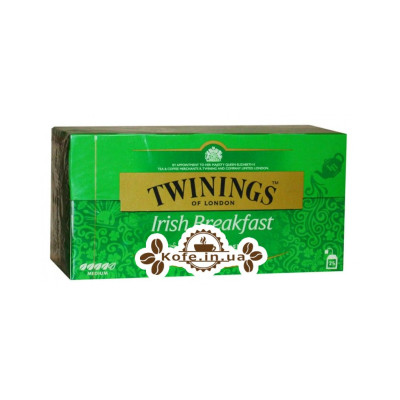Чай TWININGS Irish Breakfast Ірландський сніданок 25 х 2 г