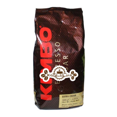 Кава KIMBO Espresso Bar Extra Cream зернова 1 кг (8002200140014)