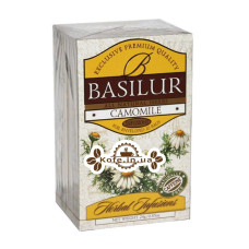 Чай BASILUR Camomile Ромашка - Трав'яні Збори 20 х 2 г (4792252922792)
