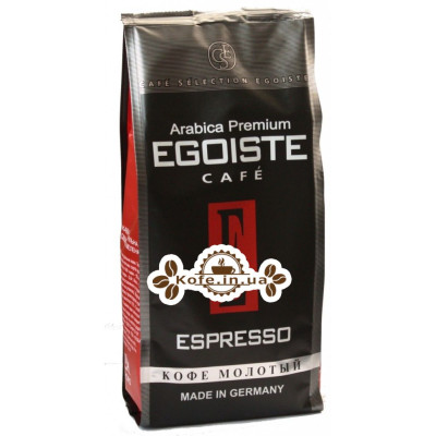 Кофе Egoiste Espresso молотый 250 г (4260283250172)