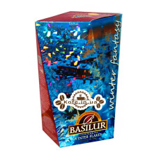 Чай BASILUR Winter Flakes Зимова Сніжинка - Зимова Фантазія 85 г к / п (4792252932791)